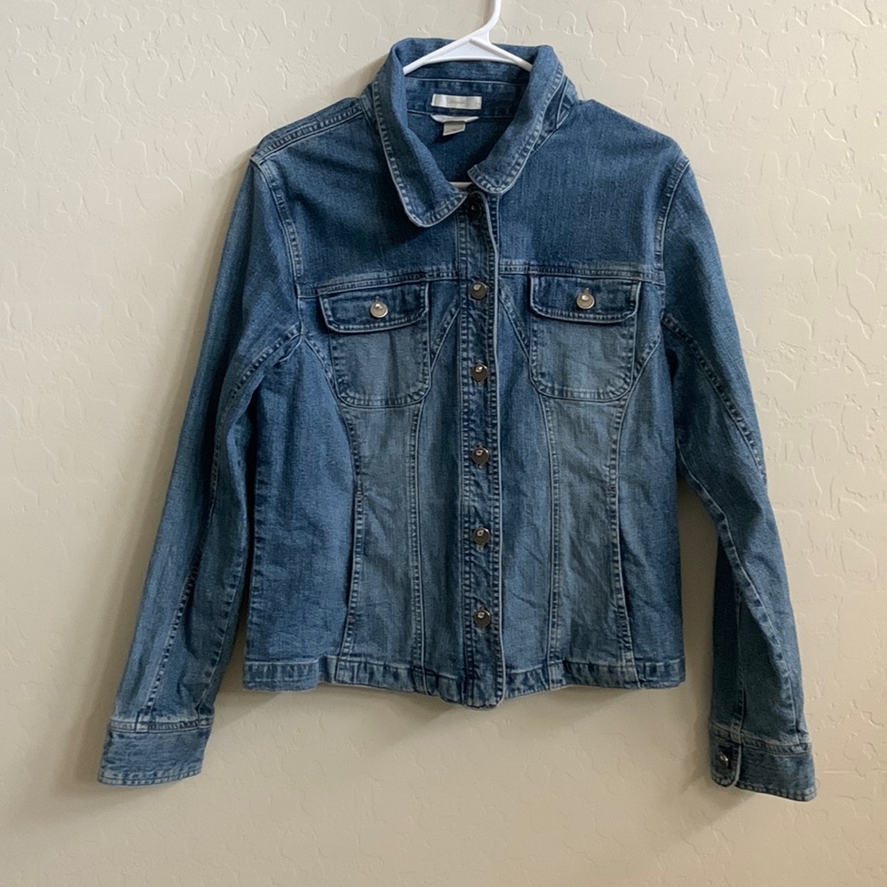 Christopher & Banks Jean Jacket